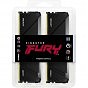 Модуль памяти для компьютера DDR4 64GB (2x32GB) 3200 MHz Beast RGB Black Kingston Fury (ex.HyperX) (KF432C16BB2AK2/64) (U0862702)