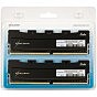 Модуль памяти для компьютера DDR4 16GB (2x8GB) 3200 MHz Black Kudos eXceleram (EKBLACK4163222AD) (U0590956)