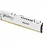 Модуль пам'яті для комп'ютера DDR5 32GB 5600 MHz FURY Beast White Kingston Fury (ex.HyperX) (KF556C40BW-32) (U0883809)