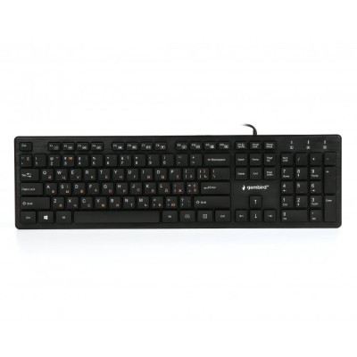 Клавиатура Gembird KB-MCH-03-UA USB Black (KB-MCH-03-UA) (U0594709)