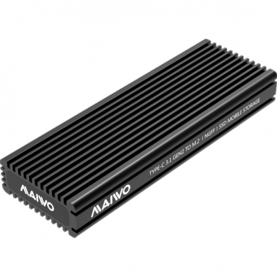 Карман внешний Maiwo M.2 SSD NVMe/SATA combo USB3.1 GEN2 Type-C al. (K1687P2) (U0641781)