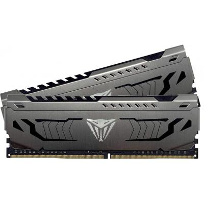 Модуль памяти для компьютера DDR4 16GB (2x8GB) 3600 MHz Viper Steel Patriot (PVS416G360C7K) (U0442028)