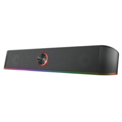 Акустическая система Trust GXT 619 Thorne RGB Illuminated Soundbar Black (24007) (U0578815)