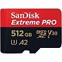 Карта памяти SanDisk 512 GB microSDXC UHS-I U3 Extreme Pro+SD Adapter (SDSQXCD-512G-GN6MA) (U0722143)