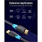 Кабель мультимедийный HDMI to HDMI 2.0m V2.0 4K 30Hz PVC Vention (AACBH) (U0955495)