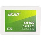 Накопитель SSD 2.5» 120GB SA100 Acer (BL.9BWWA.101)