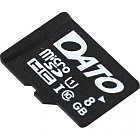 Карта памяти Dato 8GB microSDHC class 10 UHS-I (DTTF008GUIC10)