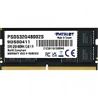 Модуль памяти для ноутбука SoDIMM DDR5 32GB 4800 MHz Patriot (PSD532G48002S)