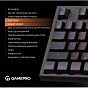Клавиатура GamePro MK180B Hot-Swap Red Swich RGB USB UA Black (MK180B) (U0950988)