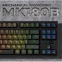 Клавиатура GamePro MK180B Hot-Swap Red Swich RGB USB UA Black (MK180B) (U0950988)