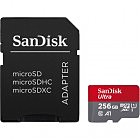 Карта памяти SanDisk 256GB microSDXC class 10 UHS-I Ultra (SDSQUAC-256G-GN6MA)