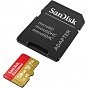 Карта памяти SanDisk 128GB microSD class 10 UHS-I Extreme For Action Cams and Dro (SDSQXAA-128G-GN6AA) (U0862785)