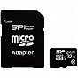 Карта памяти Silicon Power 32GB microSD Class 10 UHS-ISDR (SP032GBSTHBU1V10SP) (U0156220)