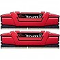 Модуль памяти для компьютера DDR4 8GB (2x4GB) 2400 MHz RipjawsV Red G.Skill (F4-2400C15D-8GVR) (U0267398)