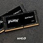 Модуль пам'яті для ноутбука SoDIMM DDR4 32GB 3200 MHz Fury Impact Kingston Fury (ex.HyperX) (KF432S20IB/32) (U0559502)