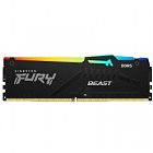 Модуль памяти для компьютера DDR5 16GB 6000 MHz FURY Beast RGB Kingston Fury (ex.HyperX) (KF560C40BBA-16)