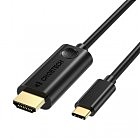 Кабель мультимедийный USB-C to HDMI 3.0m 4K 30Hz Choetech (XCH-0030BK)