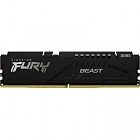 Модуль памяти для компьютера DDR5 16GB (2x8GB) 5600 MHz Beast Black Kingston Fury (ex.HyperX) (KF556C40BBK2-16)