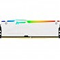 Модуль памяти для компьютера DDR5 32GB 5200 MHz Beast White RGB Kingston Fury (ex.HyperX) (KF552C36BWEA-32) (U0862920)