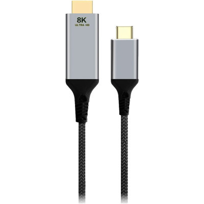 Кабель мультимедийный USB-C to HDMI 2.0m 8K 60Hz Cablexpert (A-CM-HDMIM8K-2M) (U0896573)