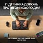 Клавиатура Logitech Wave Keys Bluetooth/Wireless Black (920-012304) (U0919700)