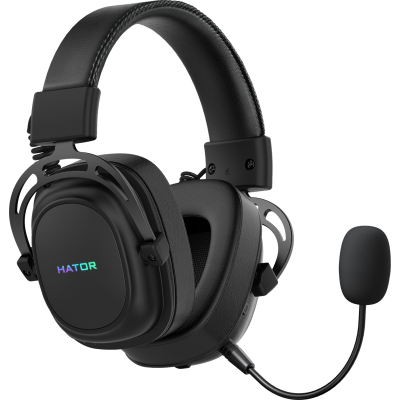 Наушники Hator Hypergang 2 Wireless Tri-Mode Black (HTA-950) (U0945896)