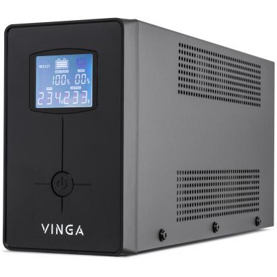 Источник бесперебойного питания Vinga LCD 800VA metal case (VPC-800M) (U0211179)