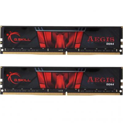 Модуль пам'яті для комп'ютера DDR4 16GB (2x8GB) 2400 MHz Aegis G.Skill (F4-2400C17D-16GIS) (U0267399)