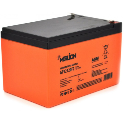 Батарея к ИБП Merlion 12V-12Ah PREMIUM (GP12120F2PREMIUM) (U0400381)