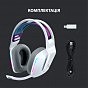 Наушники Logitech G733 Lightspeed Wireless RGB Gaming Headset White (981-000883) (U0478040)