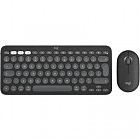 Комплект Logitech Pebble 2 for Mac Wireless UA Graphite (920-012244)