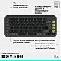 Клавиатура Logitech POP Icon Keys Bluetooth UA Graphite (920-013157) (U0972301)