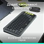 Комплект Logitech POP Icon Combo Bluetooth UA Graphite (920-013156) (U0972307)