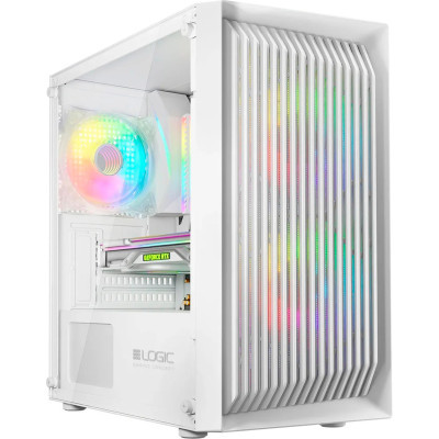 Корпус Logic concept ATOS MESH+GLASS ARGB fans 3x120mm WHITE (AM-ATOS-20-0000000-0002) (U0872637)