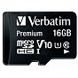 Карта памяти Verbatim 16GB microSDHC class 10 (MDAVR-10/G) (U0431950)