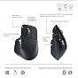 Комплект Logitech MX Keys S Plus Palmrest Wireless UA Graphite (920-011614) (U0863519)