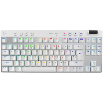 Клавиатура Logitech G PRO X TKL Lightspeed Tactile USB UA White (920-012148) (U0913996)