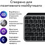 Комплект Logitech MX Keys S Combo для MAC Bluetooth/Wireles UA Space Grey (920-012845) (U0946789)