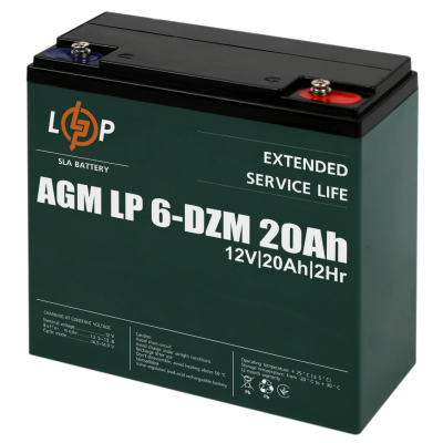 Батарея к ИБП LogicPower 12V 20Ah LP-6-DZM-20 (5438) (U0738560)