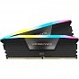 Модуль памяти для компьютера DDR5 32GB (2x16GB) 6000 MHz Vengeance RGB Black Corsair (CMH32GX5M2D6000C36) (U0862729)