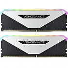 Модуль памяти для компьютера DDR4 32GB (2x16GB) 3600 MHz Vengeance RGB RT White Corsair (CMN32GX4M2Z3600C18W)