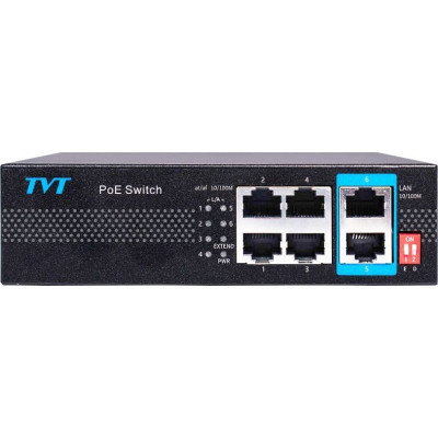 Коммутатор сетевой TVT DIGITAL TD-B2204S1-PEU (U0925986)