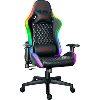 Кресло игровое Xtrike ME Advanced Gaming Chair GC-907 RGB Black/Red (GC-907) (U0967563)