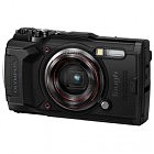 Цифровой фотоаппарат Olympus TG-6 Black (Waterproof — 15m; GPS; 4K; Wi-Fi) (V104210BE000)