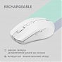 Мышка 2E MF270 Silent Rechargeable Wireless White (2E-MF270WWH) (U0786789)