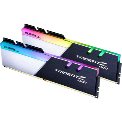 Модуль памяти для компьютера DDR4 32GB (2x16GB) 4000 MHz Trident Z Neo G.Skill (F4-4000C18D-32GTZN) (U0821667)