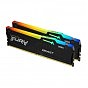 Модуль памяти для компьютера DDR5 64GB (2x32GB) 5200 MHz Beast RGB Kingston Fury (ex.HyperX) (KF552C40BBAK2-64) (U0862910)