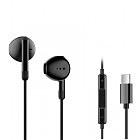 Наушники Ergo VM-730 Type-C Earphones Black (VM-730K)