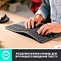 Клавиатура Logitech ERGO K860 Bluetooth/Wireless UA Black (920-010108) (U0722041)