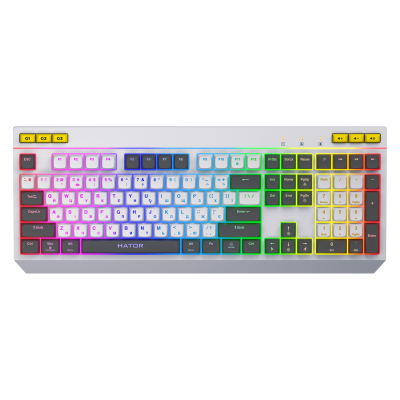 Клавиатура Hator Icefall USB White (HTK405UA) (U0965442)